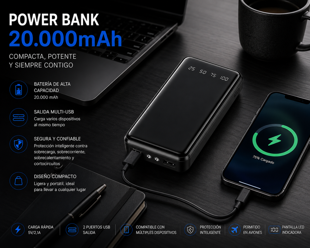RYZEKO VoltBank 20K