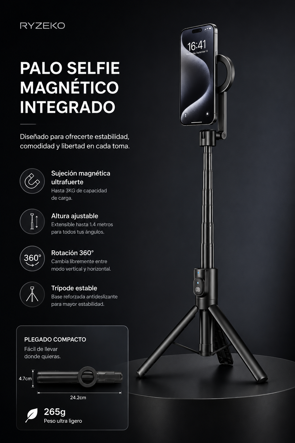 RYZEKO MagStand Pro