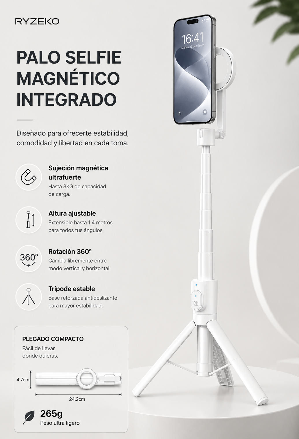 RYZEKO MagStand Pro