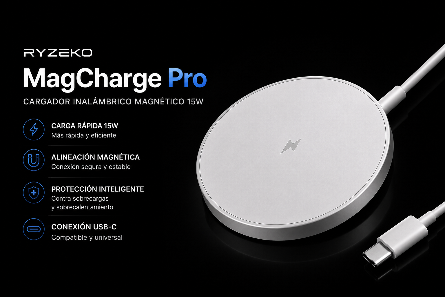 RYZEKO MagCharge Pro